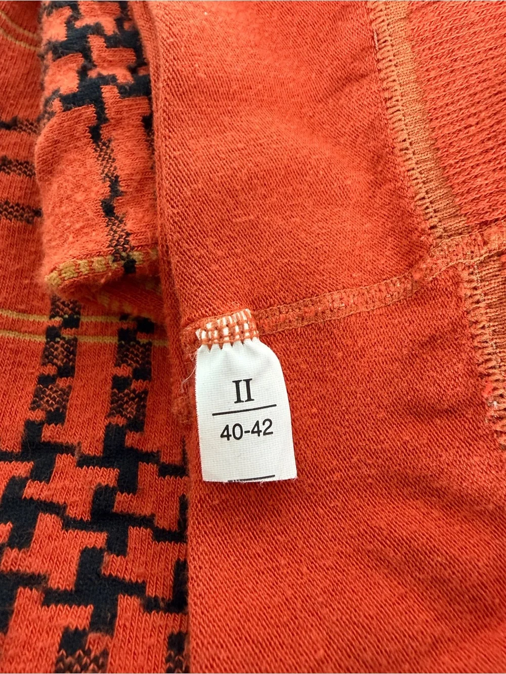 Falke Orange Plaid Women's Tights